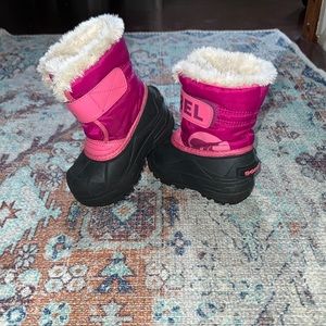 Sorel toddler snow boots